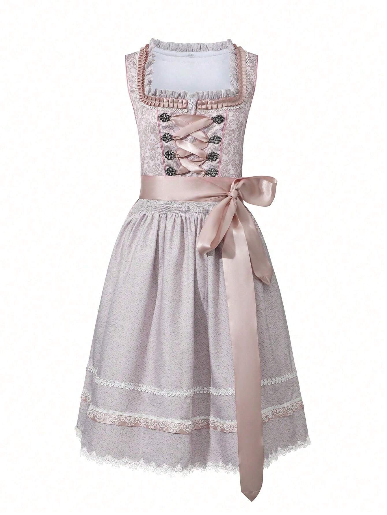 Sets für das Oktoberfest: Traditionelle Dirndl in 2 Teilen