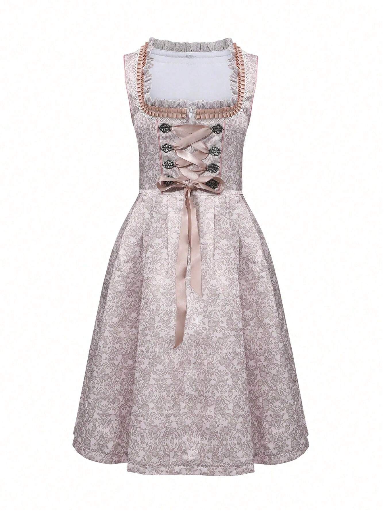 Sets für das Oktoberfest in traditionellem Stil mit Dirndl