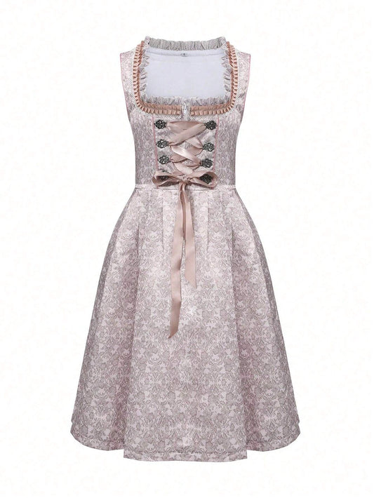 Sets für das Oktoberfest: Traditionelle Dirndl in 2 Teilen