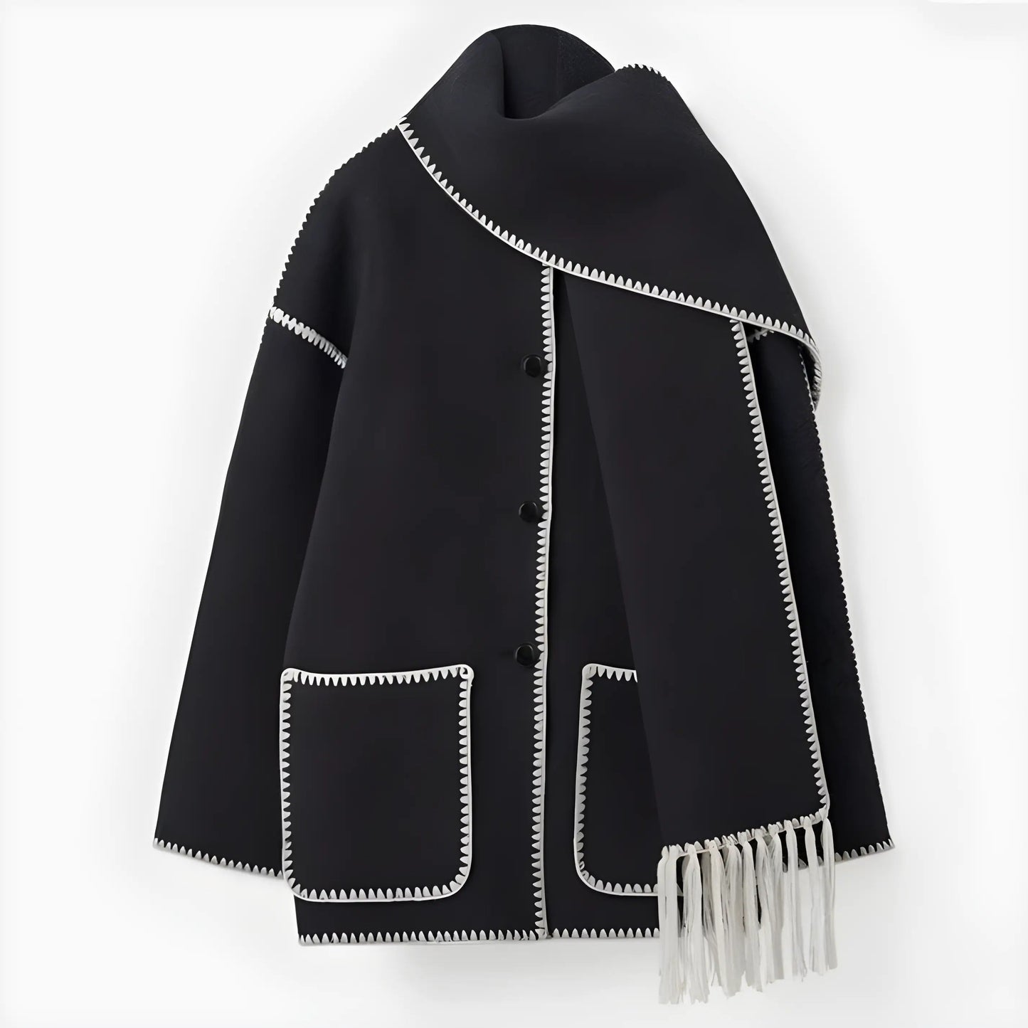 Jacke mit Schalkragen modern und bequem für kalte Jahreszeiten