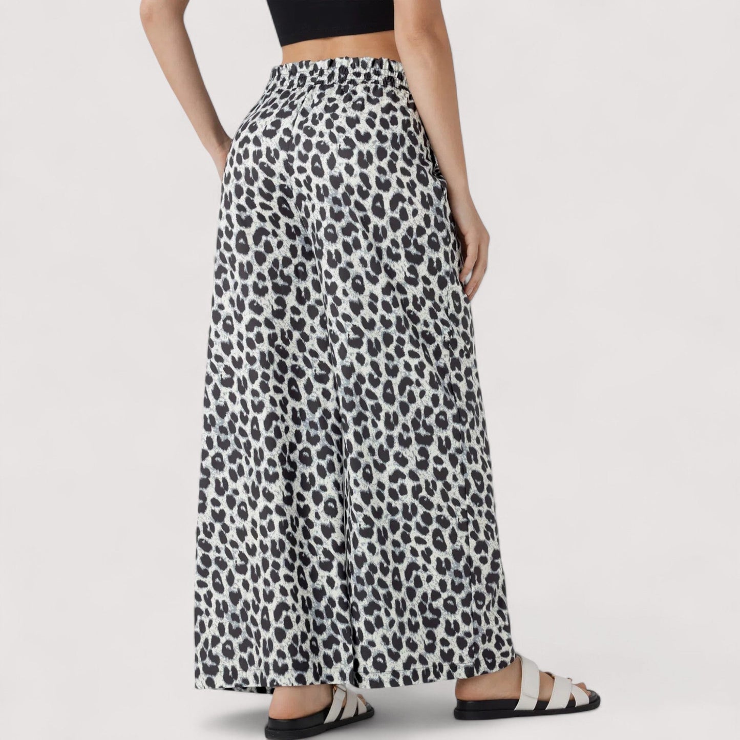 Vera | Frida - Tie-Dye Hose mit weitem Bein