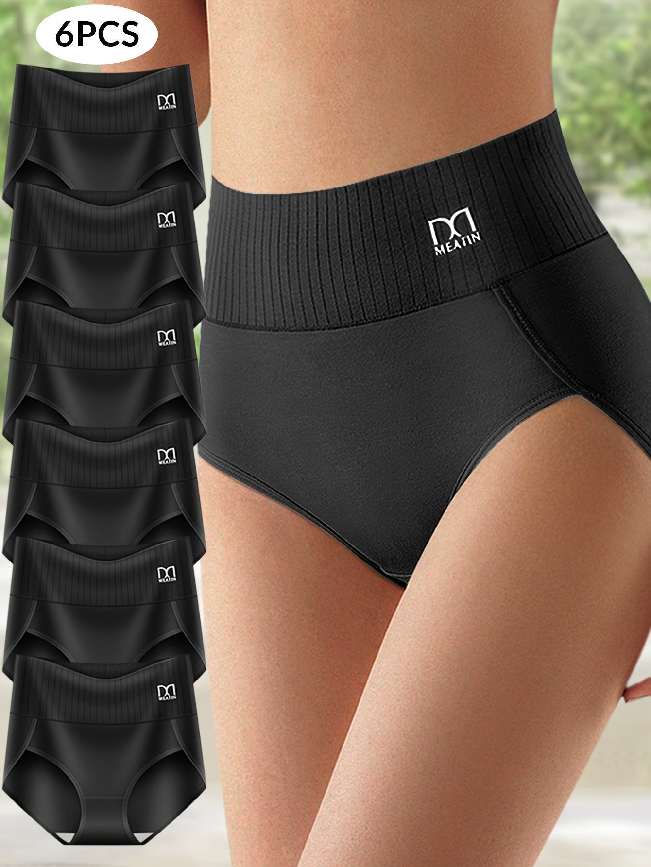 Vera® – Bequemi Hochschnitti Bauchstutz-Hösli (6er Pack)