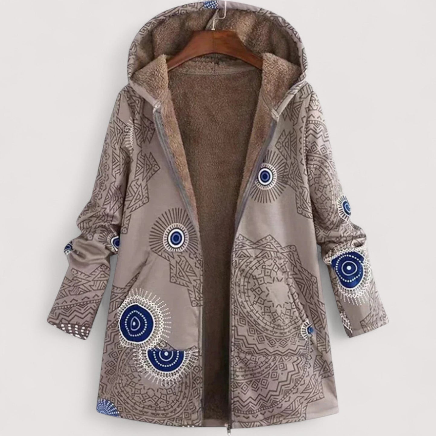 Vera | Christina - Kuschelige Kapuzenjacke