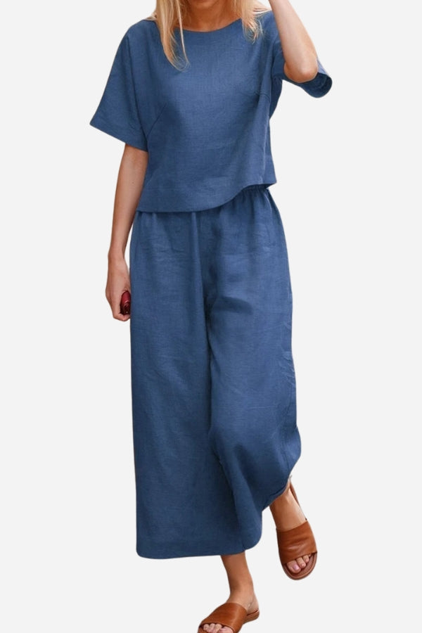 Zweiteiliges Set für Damen in modernem und lässigem Stil
