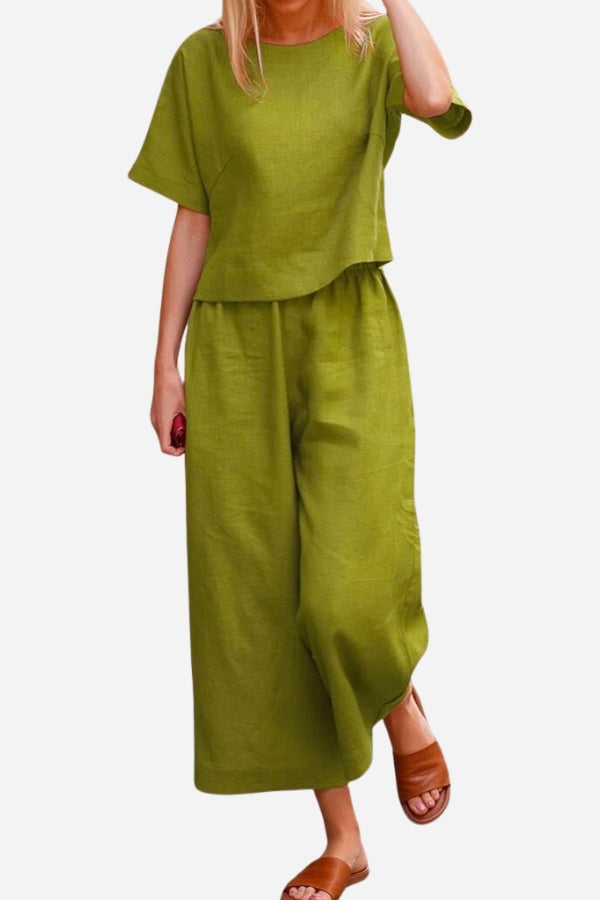 Zweiteiliges Set für Damen in modernem und lässigem Stil