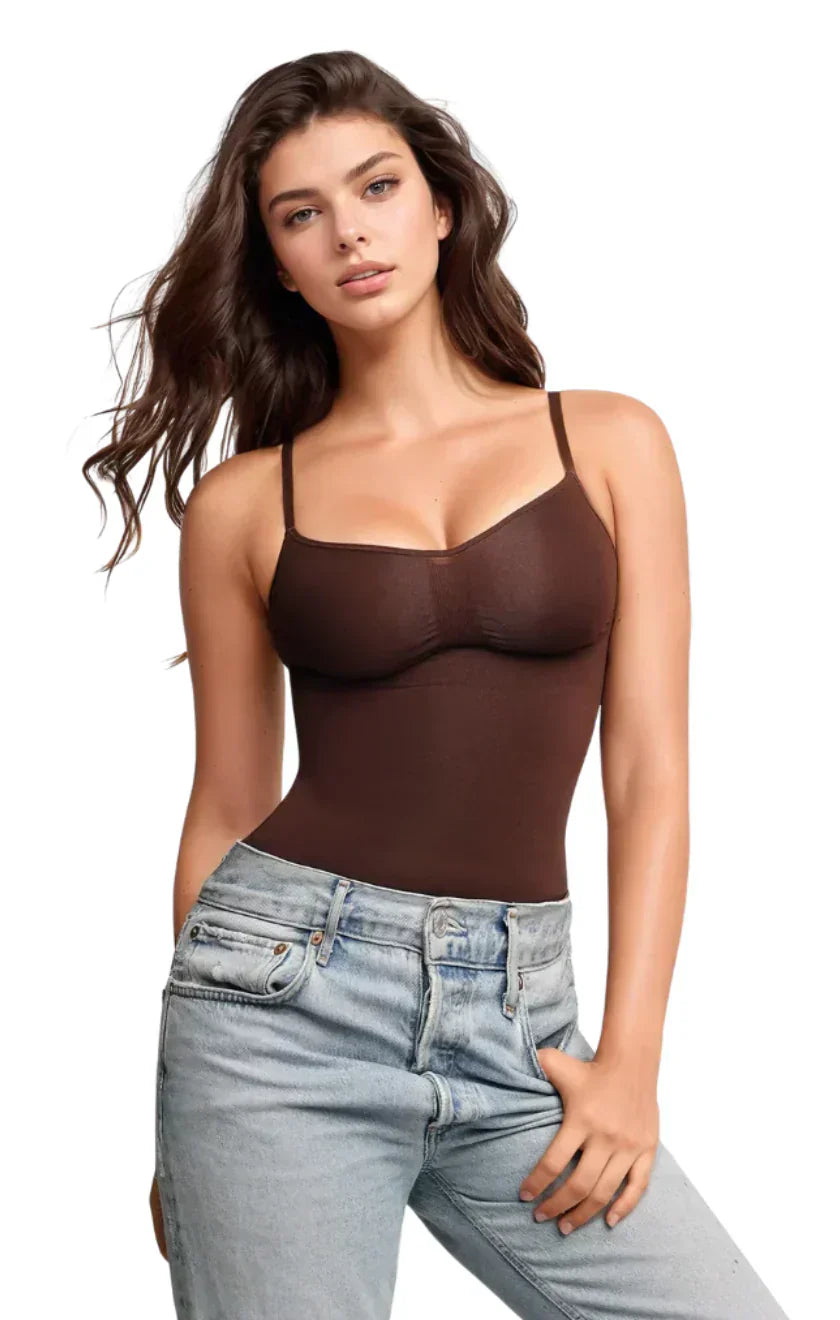 Bademode Damen Badeanzug mit tiefem Rückenausschnitt und Cups
