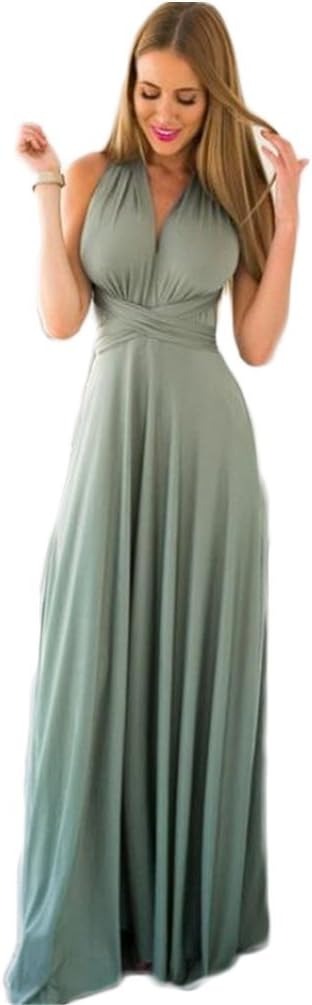 Kleid Lang Rückenfrei Elegant in Flieder für besondere Anlässe