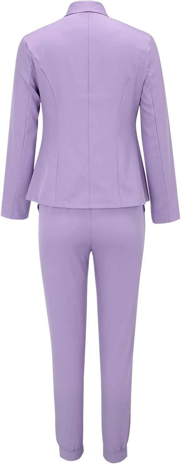 Sets Damen Blazer Hose Kombination für Büro und Freizeit