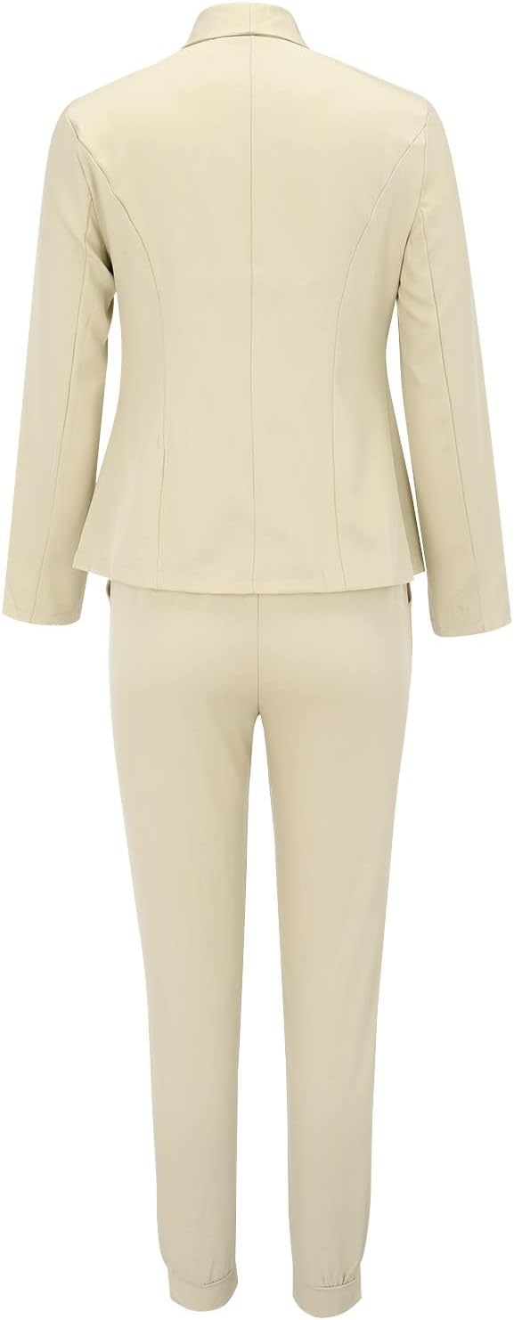 Sets Damen Blazer Hose Kombination für Büro und Freizeit