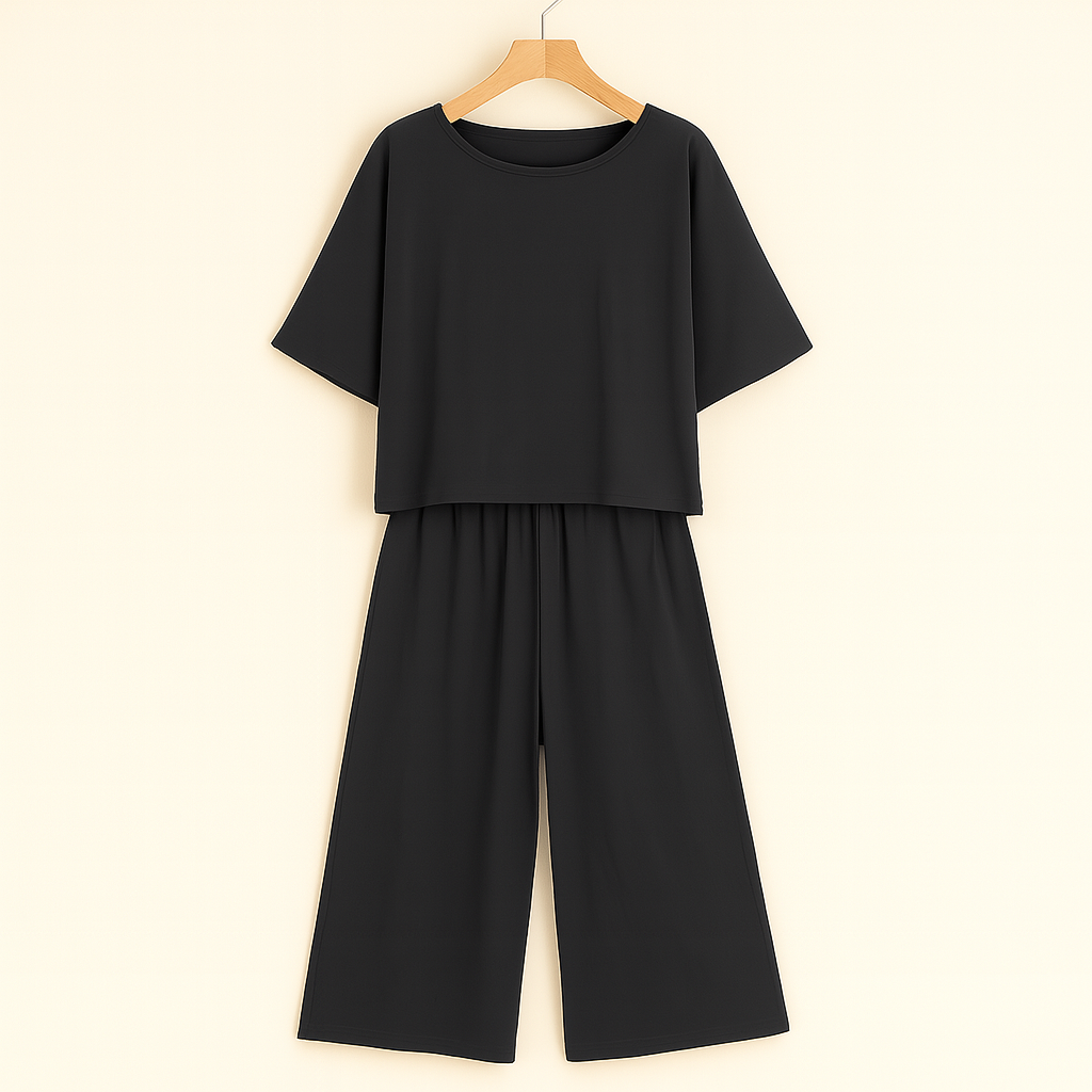 Zweiteiliges Set für Damen in modernem und lässigem Stil