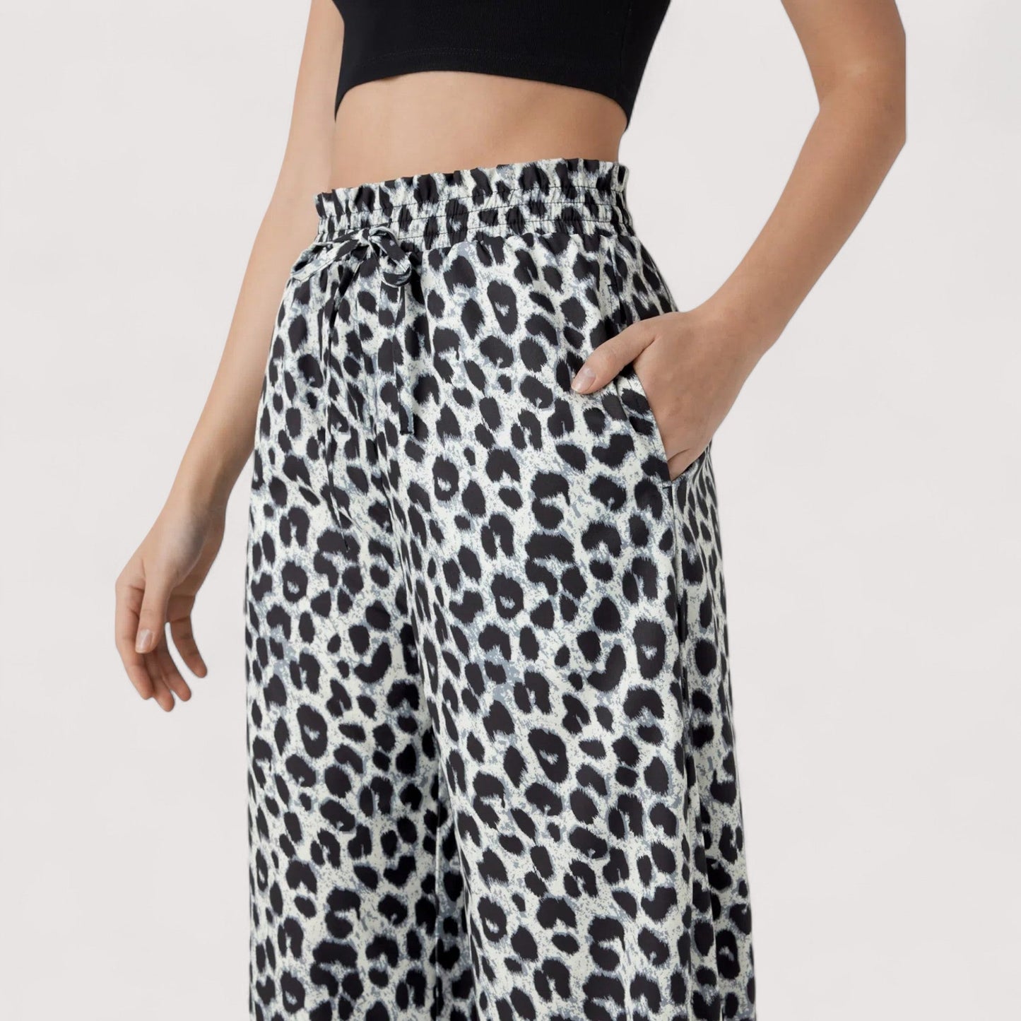 Vera | Frida - Tie-Dye Hose mit weitem Bein