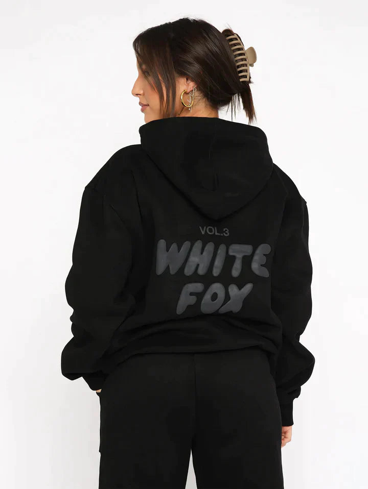 ErnestiKapuzenpullover Set für Damen mit modernem Rückendetailna