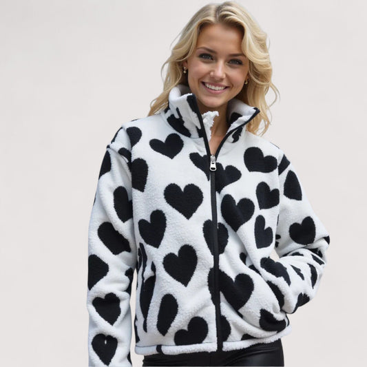 Vera | Katrina - Wendbare Herzjacke