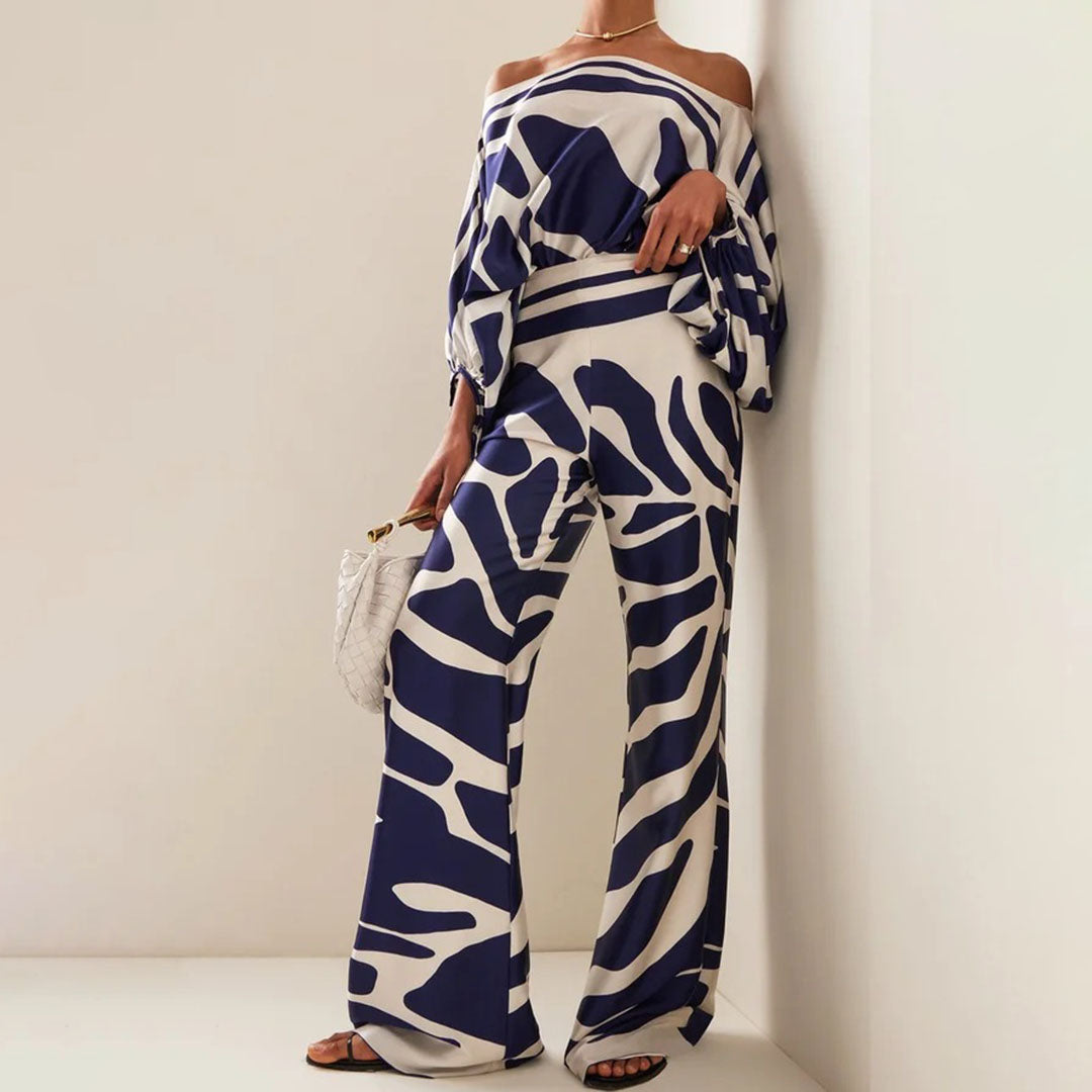 Set aus zwei Teilen für Damen Sommer Elegant und Stilvoll