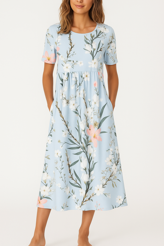 Boho Kleid Frauen - Lässiger Stil für Sommer