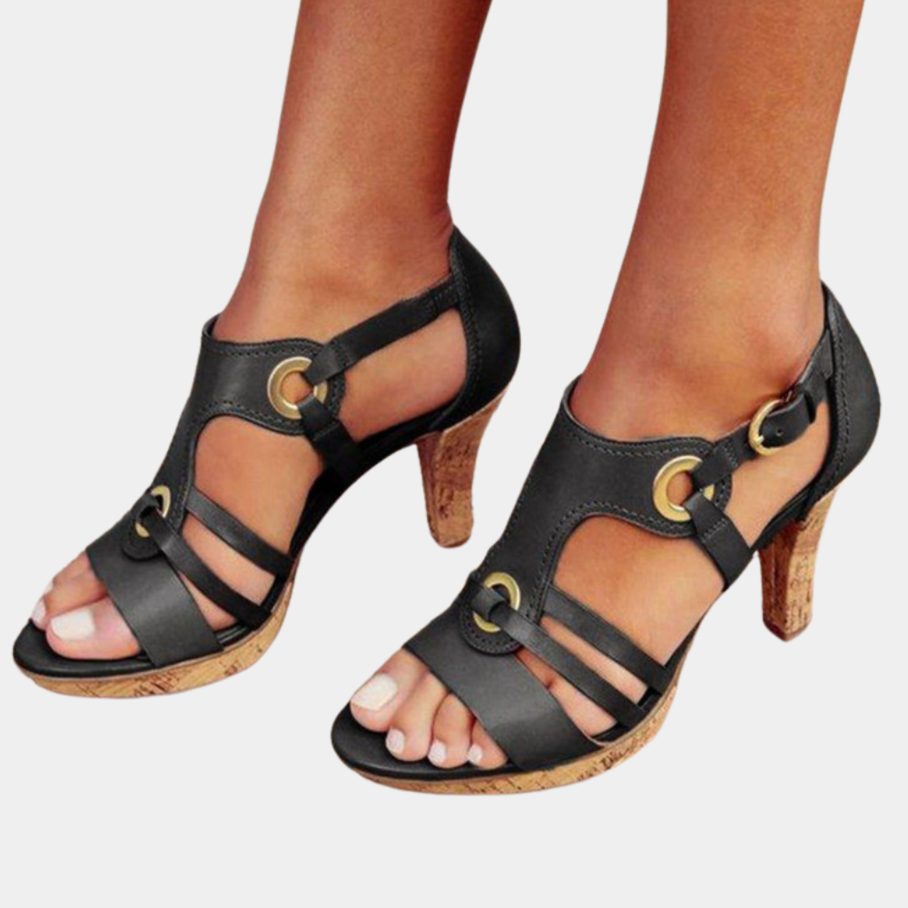 Damen Sandalen mit Absatz: Stylisch & bequem für den Sommer