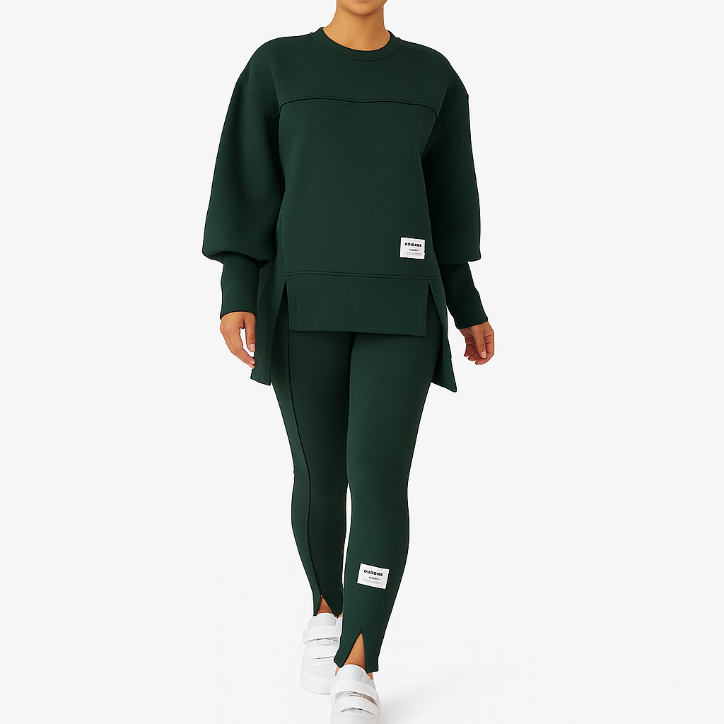 Pullover und Leggings Set modern und bequem für Damen