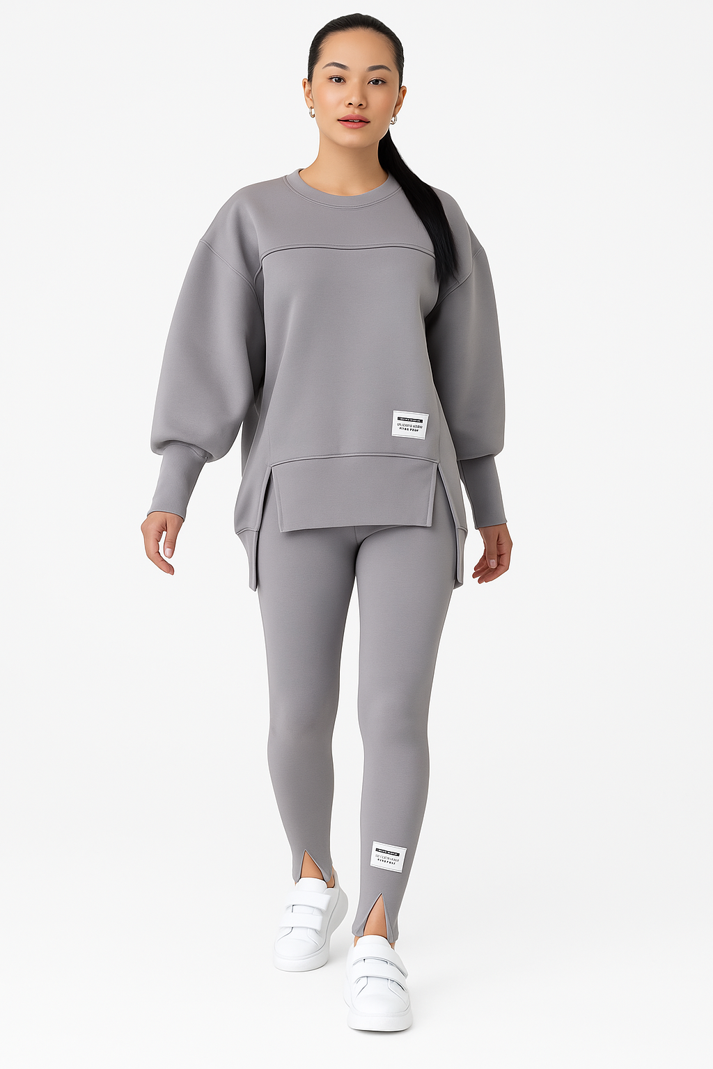 Pullover und Leggings Set modern und bequem für Damen