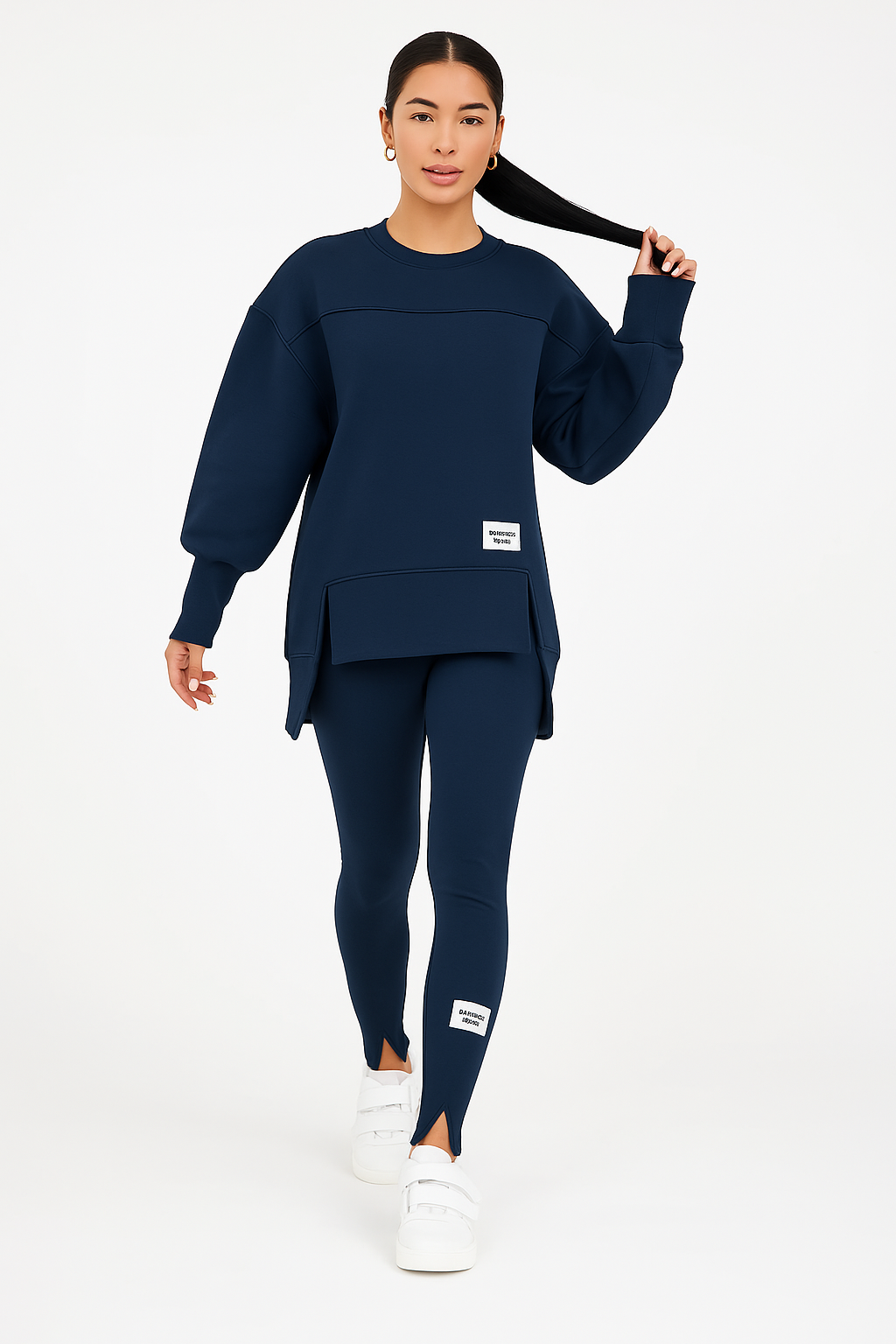 Pullover und Leggings Set modern und bequem für Damen