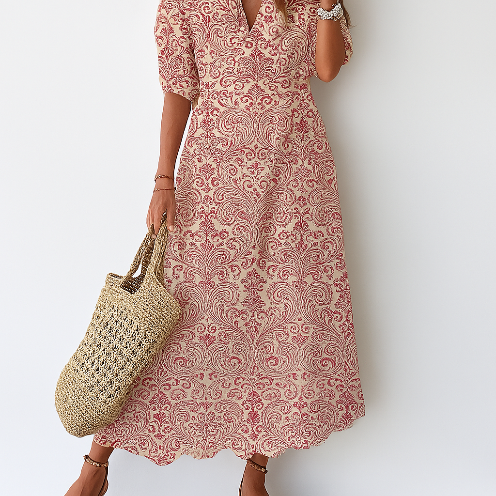 Kleider für Frauen – Elegantes Sommerkleid in Maxi-Länge für den Sommer