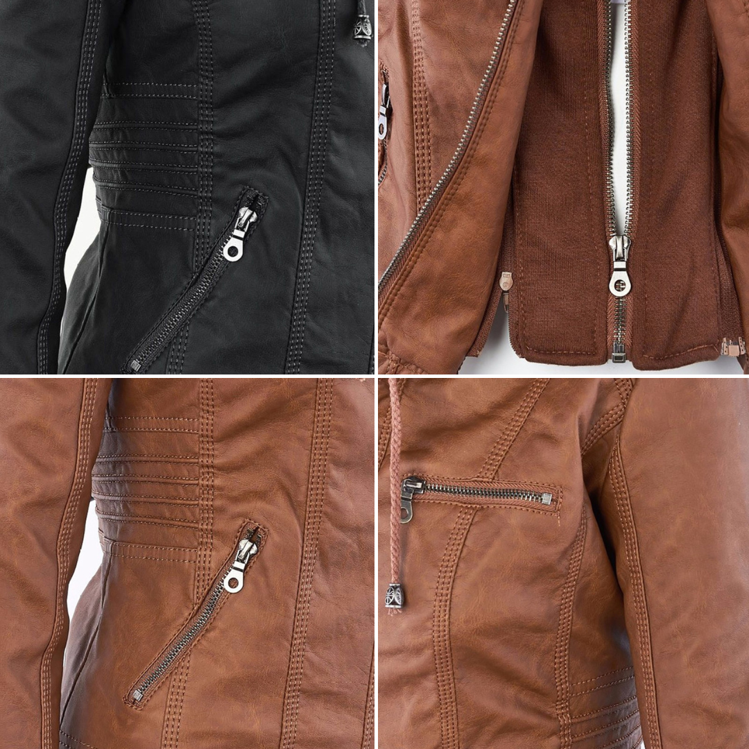Vera® | Wätterfescht Damenjacke mit Kapuze