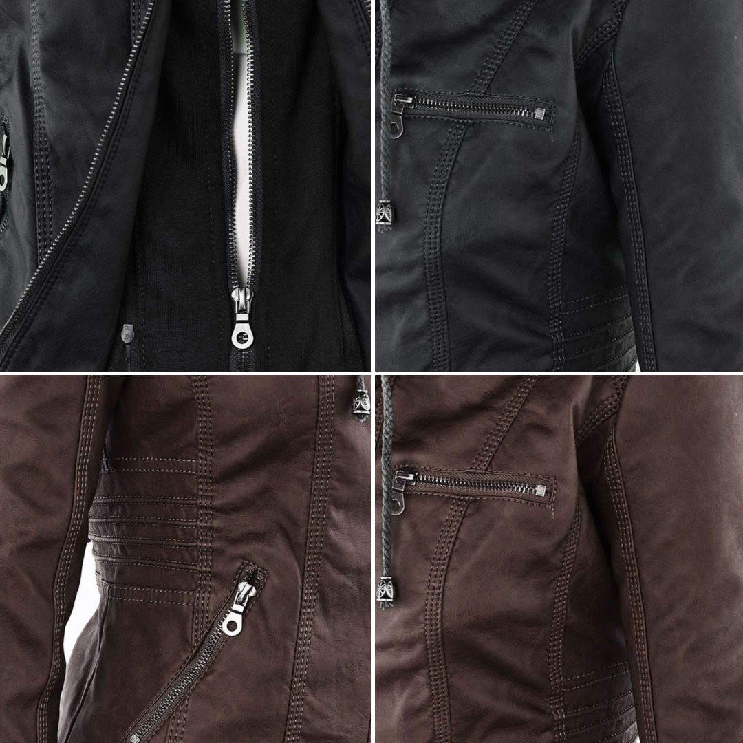 Vera® | Wätterfescht Damenjacke mit Kapuze
