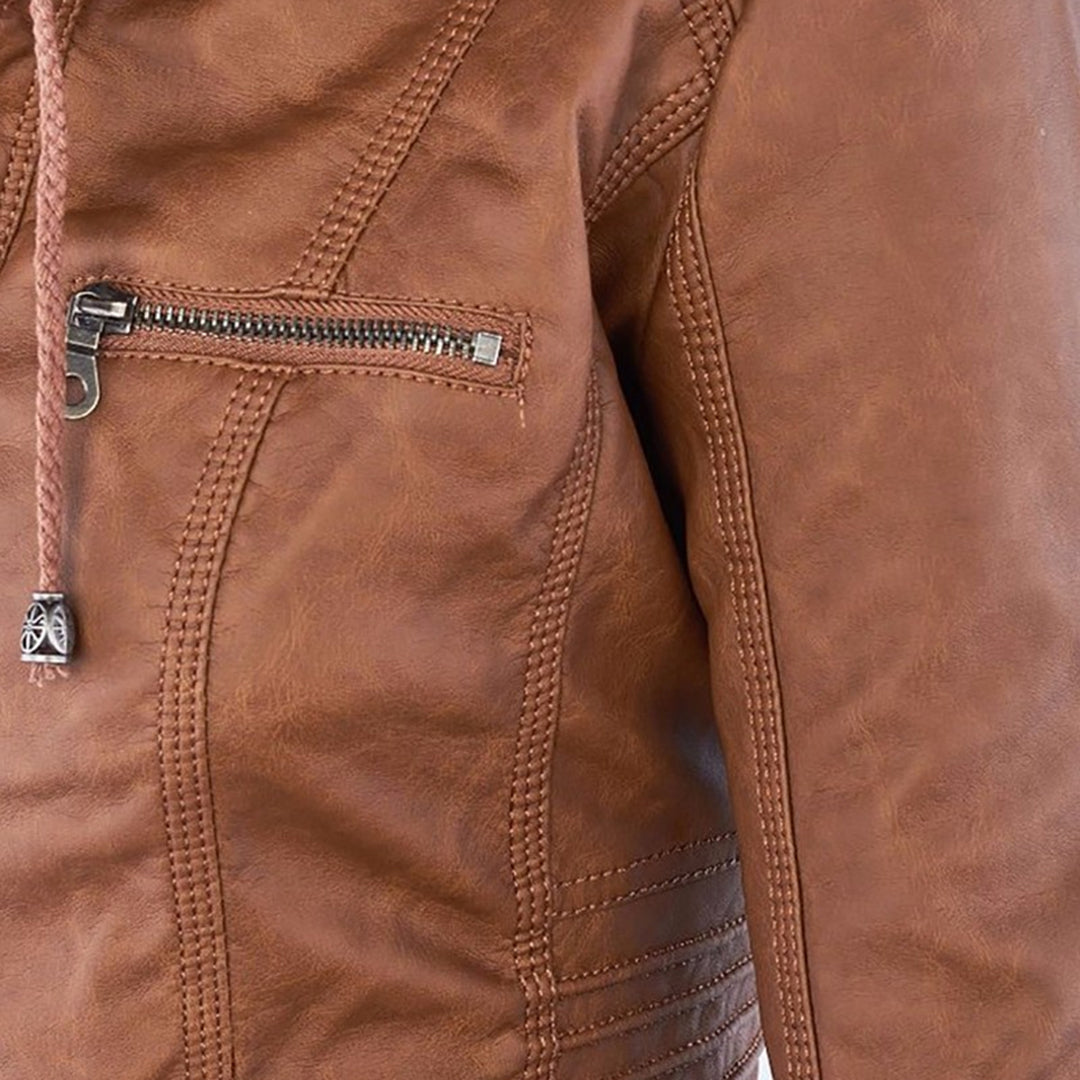 Vera® | Wätterfescht Damenjacke mit Kapuze