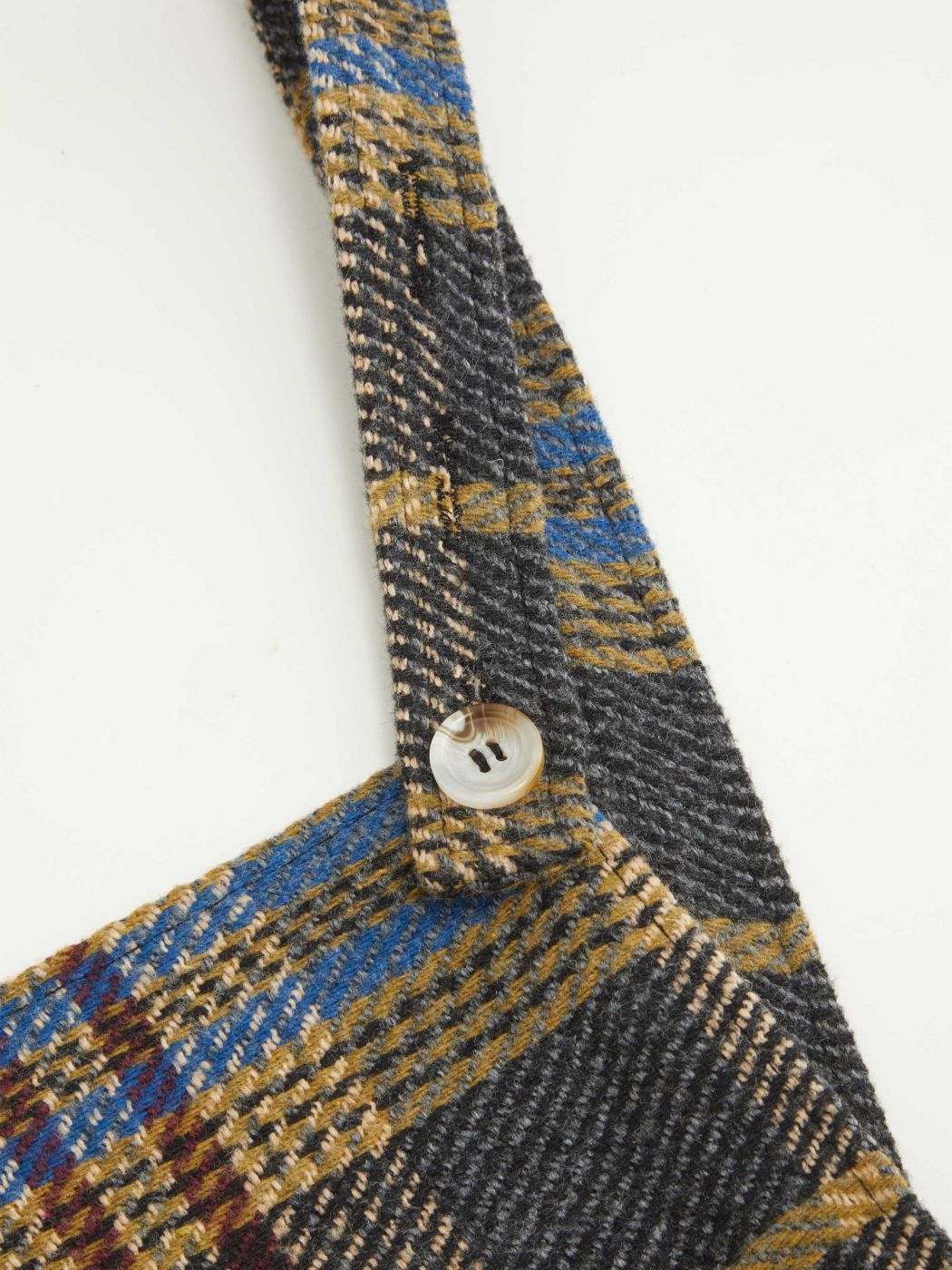 Overall mit Tweed-Karomuster und weitem Schnitt für elegante Frauen