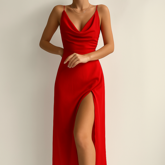 Elegantes Frühlings-Sommerkleid für Festliche Anlässe