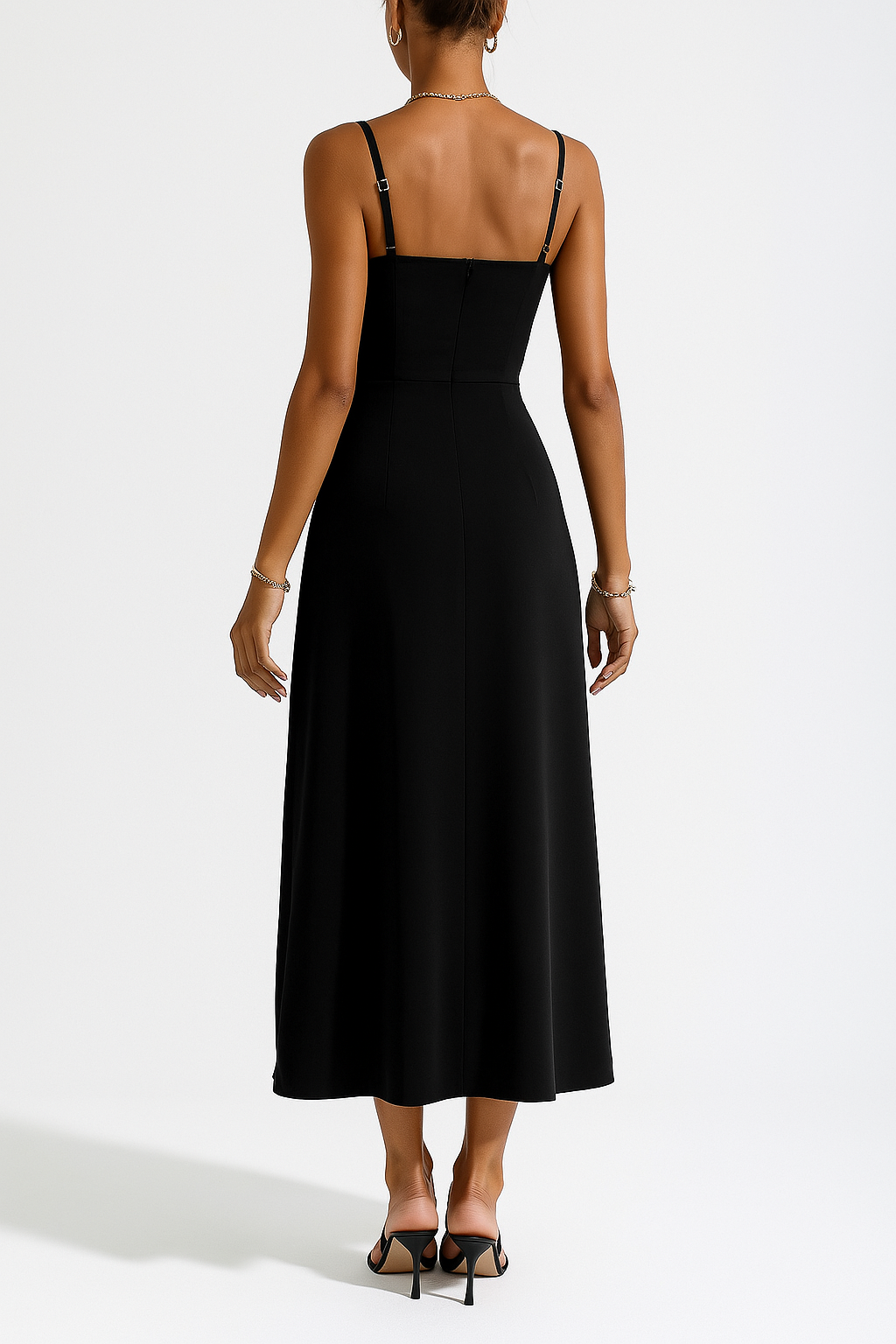Elegantes Frühlings-Sommerkleid für Festliche Anlässe