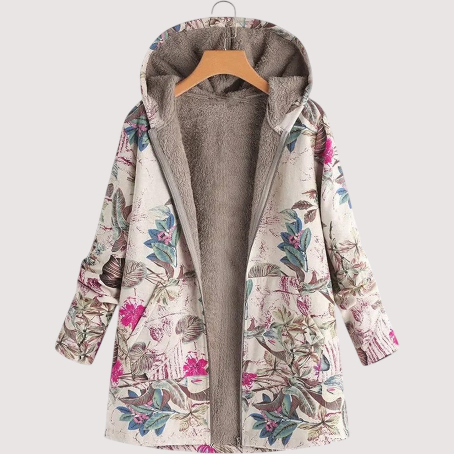 Vera | Philippa - Warme Jacke mit Fleecefutter