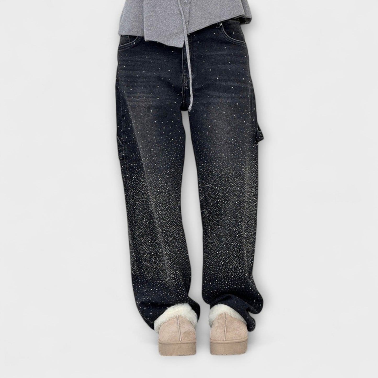 Vera | Fable - Shine Denim Jeans im Balloon Carpenter Stil