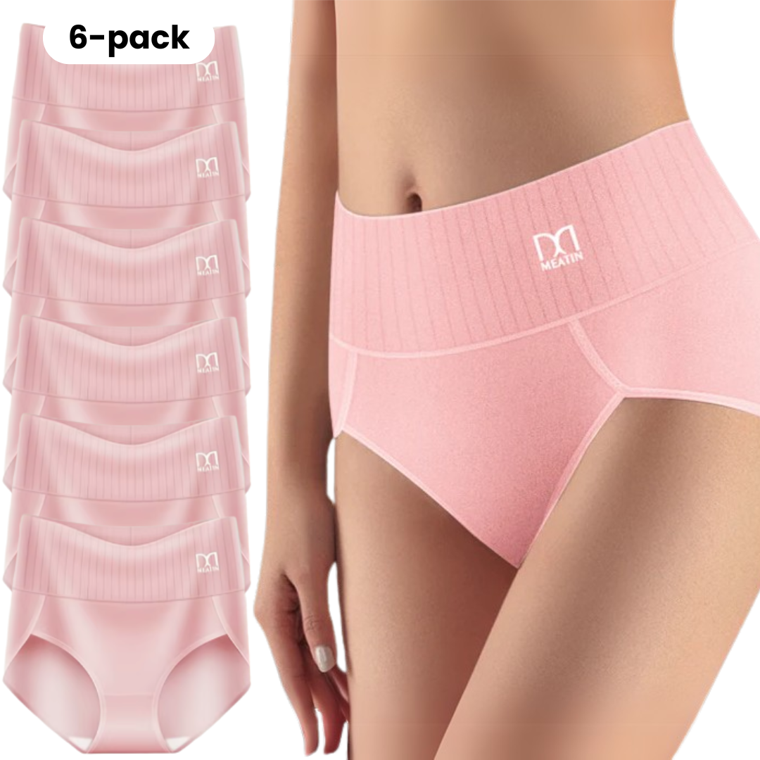 Vera® – Bequemi Hochschnitti Bauchstutz-Hösli (6er Pack)