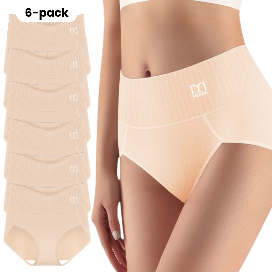 Vera® – Bequemi Hochschnitti Bauchstutz-Hösli (6er Pack)