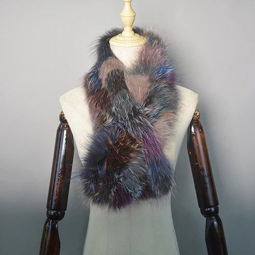 Schal aus edlem Fuchsfell für Damen – stilvoll und warm im Winter
