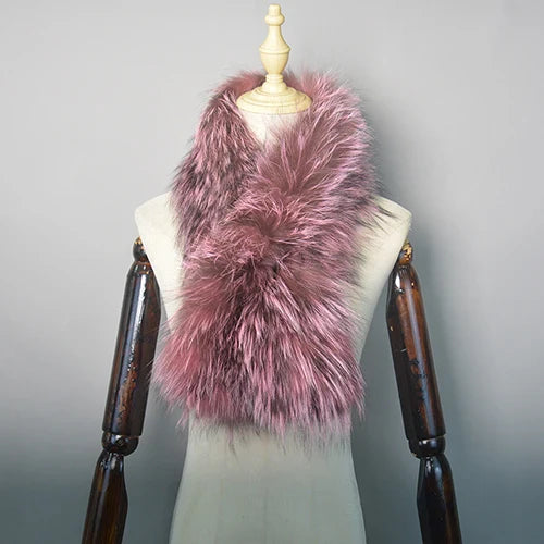 Schal aus edlem Fuchsfell für Damen – stilvoll und warm im Winter