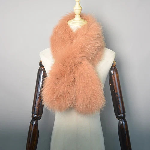 Schal aus edlem Fuchsfell für Damen – stilvoll und warm im Winter