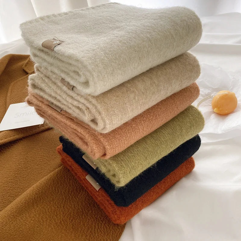 Schal für Frauen, superweich und warm, aus Polyester, ideal für den Winter