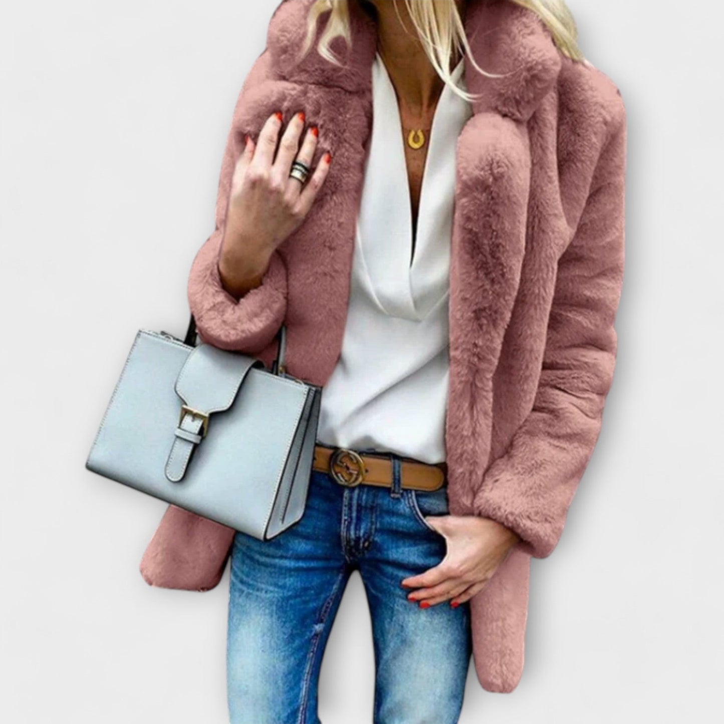 Vera | Aurora – Warme und Flauschige Winterjacke