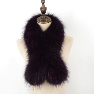Schal aus edlem Fuchsfell für Damen – stilvoll und warm im Winter
