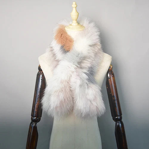 Schal aus edlem Fuchsfell für Damen – stilvoll und warm im Winter
