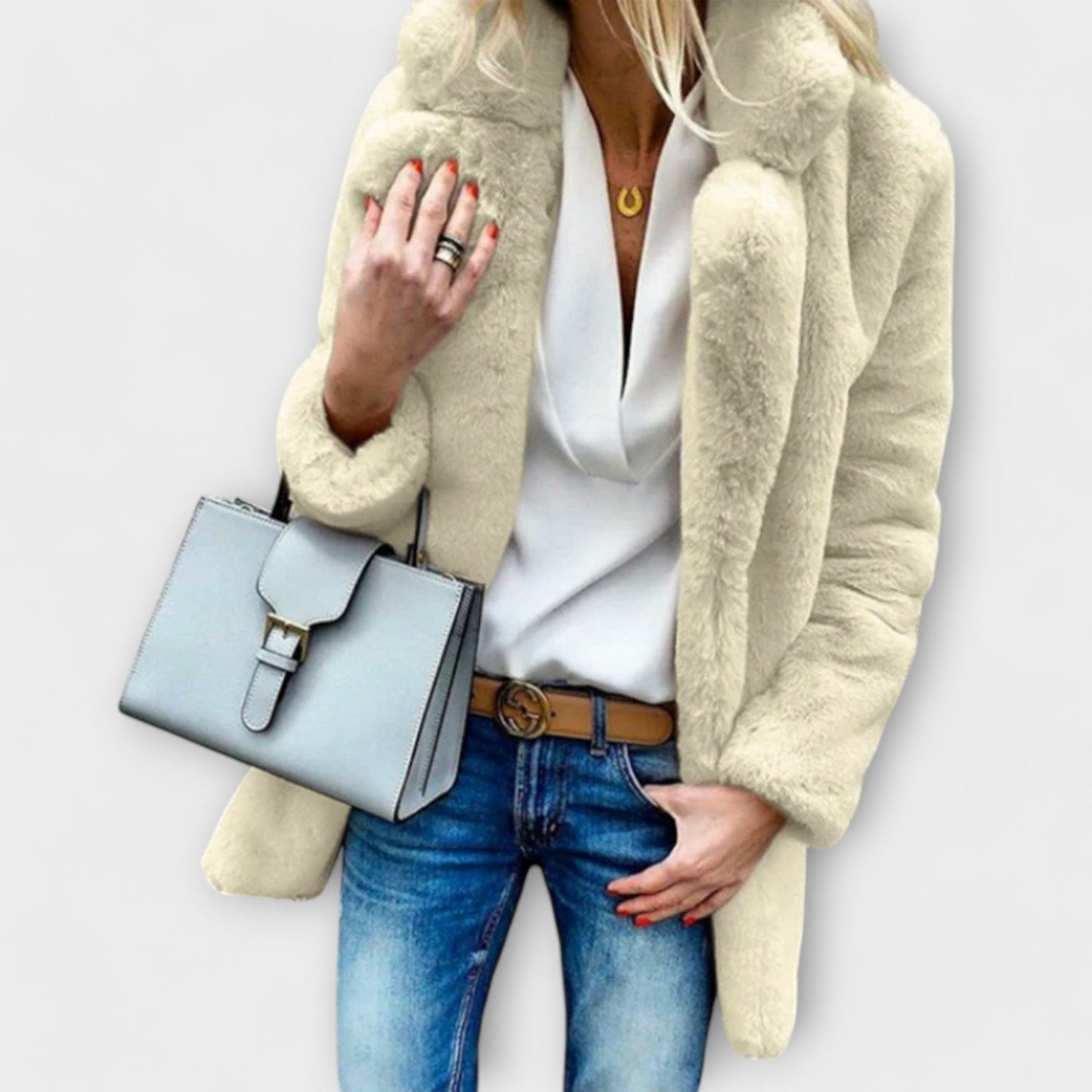 Vera | Aurora – Warme und Flauschige Winterjacke