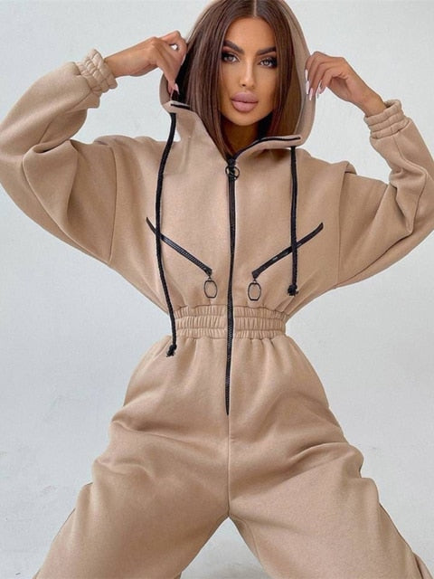 Gemütlicher Jumpsuit für kalte Tage – Stil & Komfort