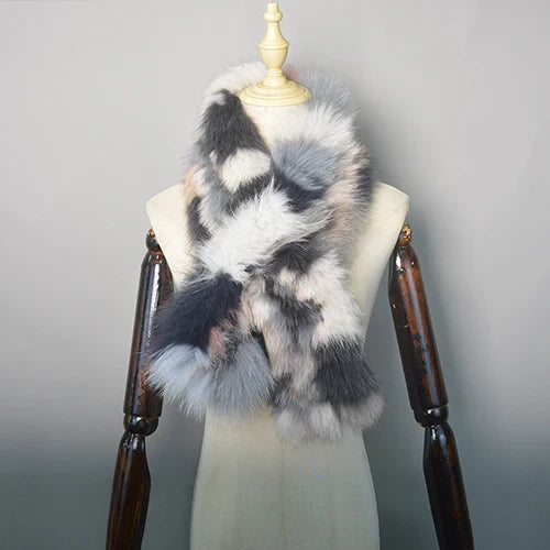 Schal aus edlem Fuchsfell für Damen – stilvoll und warm im Winter