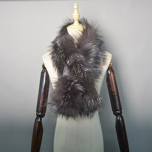 Schal aus edlem Fuchsfell für Damen – stilvoll und warm im Winter