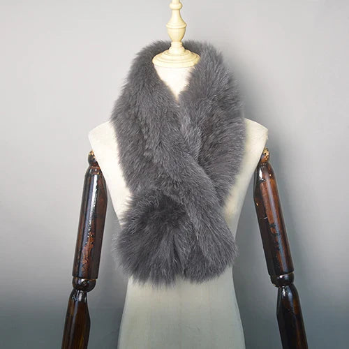 Schal aus edlem Fuchsfell für Damen – stilvoll und warm im Winter