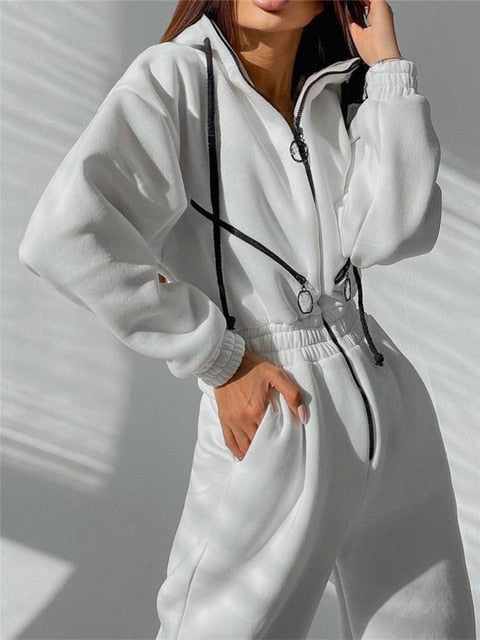 Gemütlicher Jumpsuit für kalte Tage – Stil & Komfort