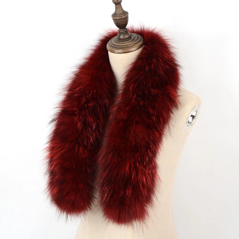 Schal aus edlem Fuchsfell für Damen – stilvoll und warm im Winter