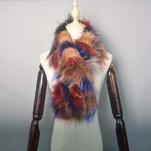 Schal aus edlem Fuchsfell für Damen – stilvoll und warm im Winter