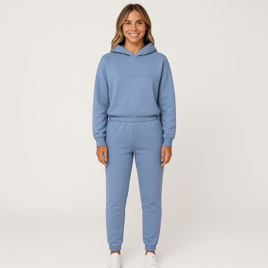 Sets für Damen mit Hoodie und Jogginghose mit Handgelenkspassform